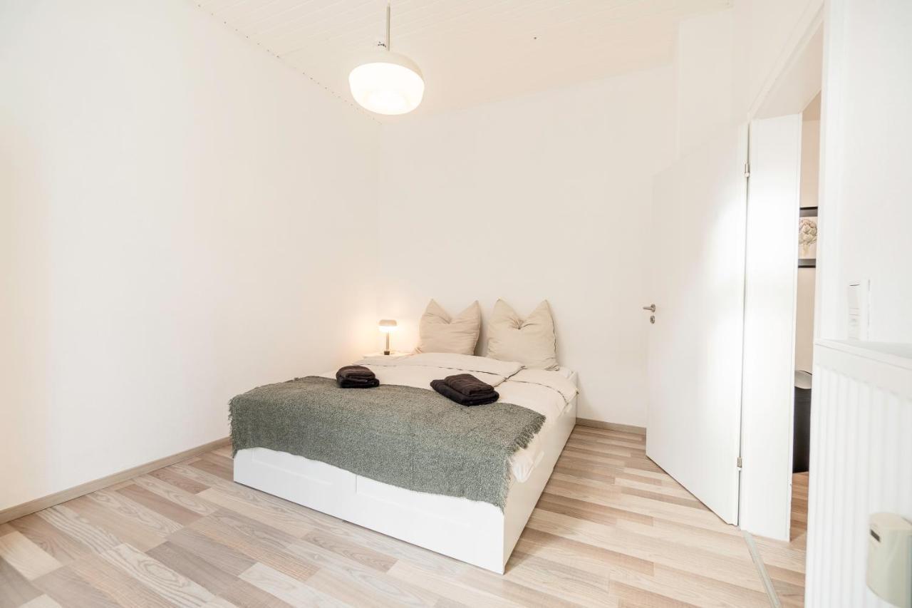 Exklusive Wohnung Am Weserdeich Brémai repülőtér Kültér fotó