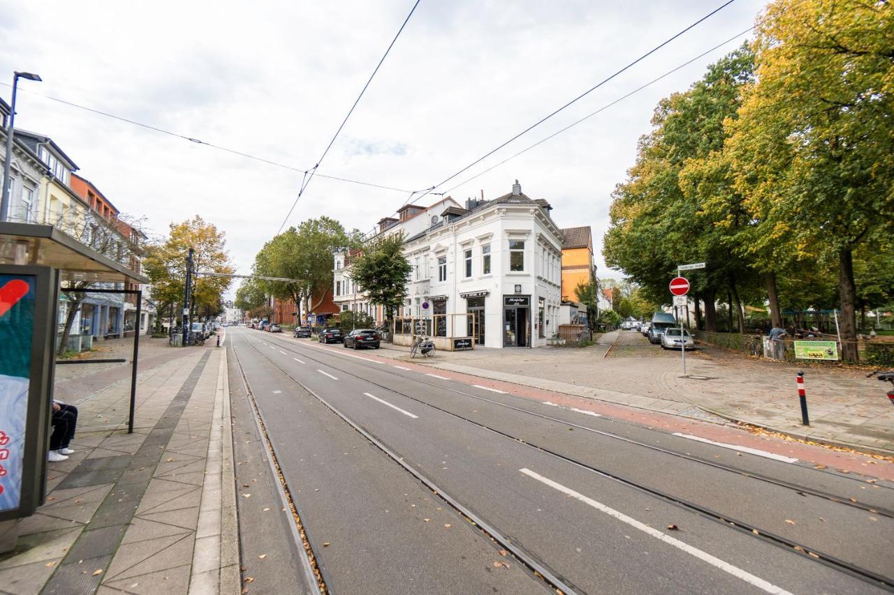 Exklusive Wohnung Am Weserdeich Brémai repülőtér Kültér fotó
