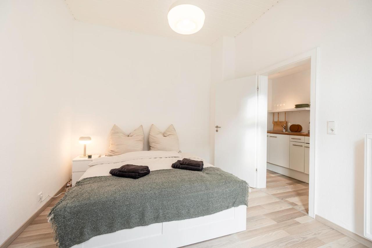 Exklusive Wohnung Am Weserdeich Brémai repülőtér Kültér fotó